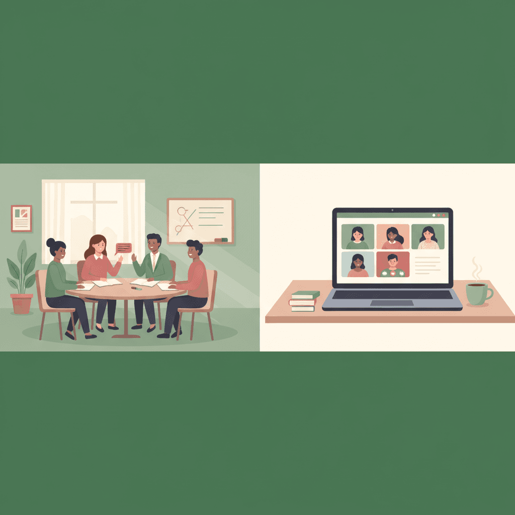 Cours de français en ligne ou en présentiel : que choisir quand on est immigré ?